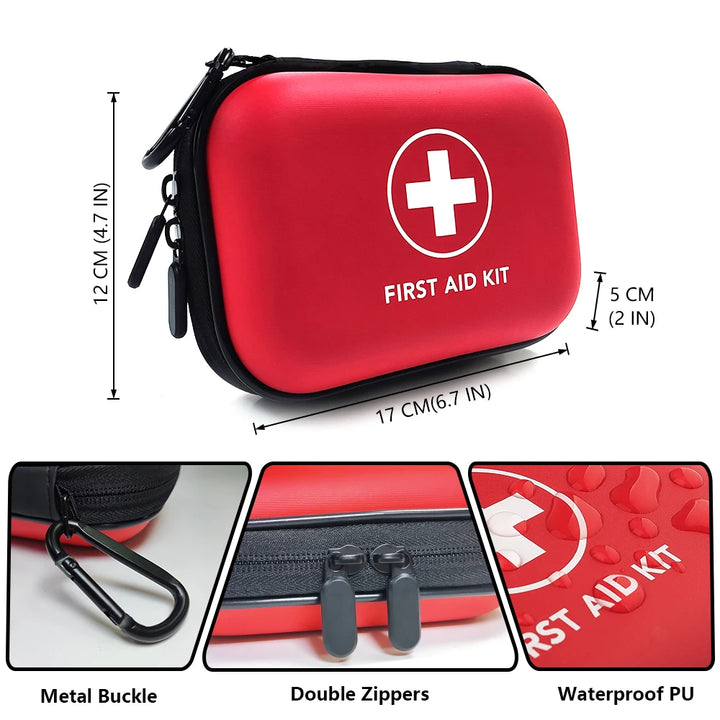 91pcs Portable Emergency Medical First Aid Kit.