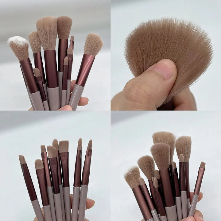 13 PCS Makeup Brushes Set Eye Shadow Foundation