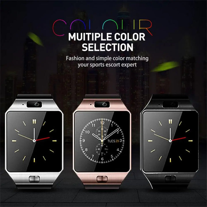 DZ09 Smart Watch Fitness Tracker 1.56" HD Color Screen Bluetooth Smartwatch Extra-Long Battery Life Sleep Monitor Watch For Men