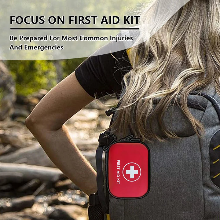 91pcs Portable Emergency Medical First Aid Kit.