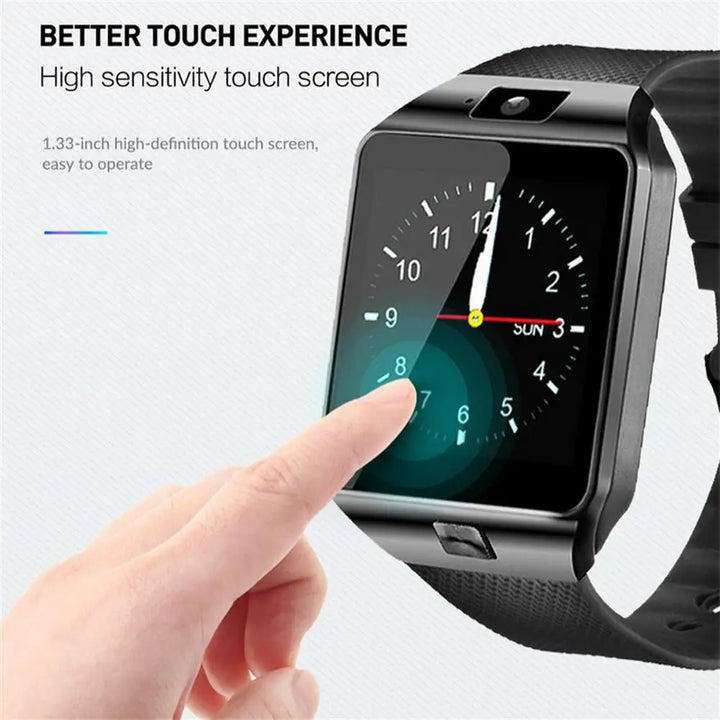 DZ09 Smart Watch Fitness Tracker 1.56" HD Color Screen Bluetooth Smartwatch Extra-Long Battery Life Sleep Monitor Watch For Men